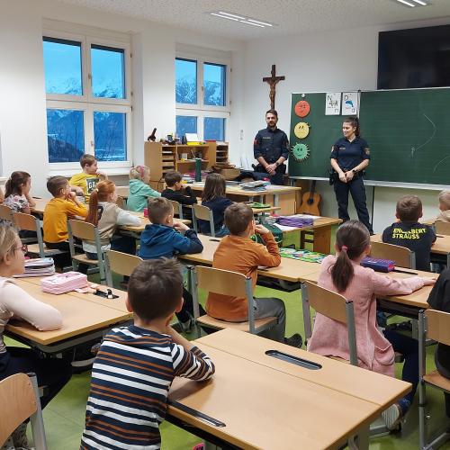 Verkehrserziehung durch die Polizei