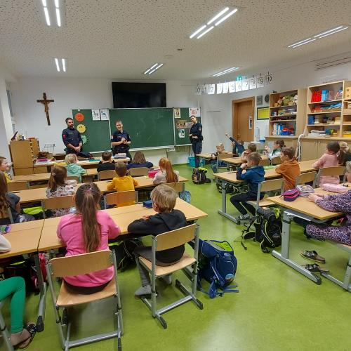 Verkehrserziehung durch die Polizei