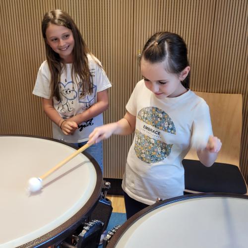 workshop der MK Wattenberg mit den Volksschülern