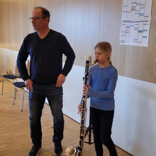 workshop der MK Wattenberg mit den Volksschülern