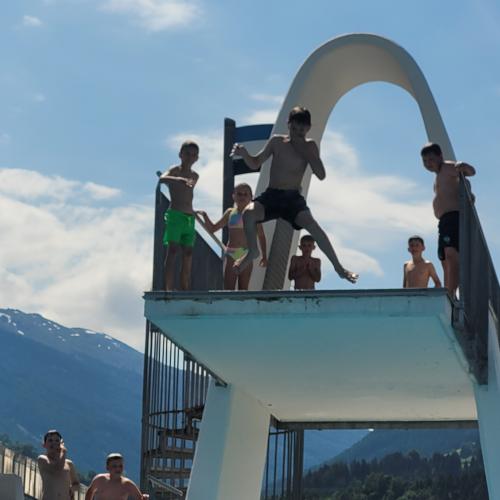 Schwimmtag im Alpenbad Wattens Juni 2024