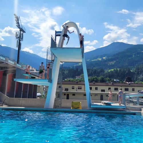 Schwimmtag im Alpenbad Wattens Juni 2024