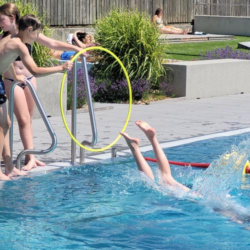 Schwimmtag im Alpenbad Wattens Juni 2024