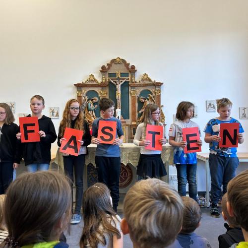 Aschermittwochfeier im Kapellenraum