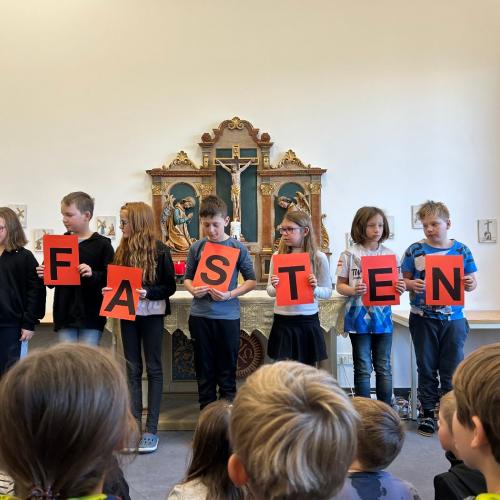 Aschermittwochfeier im Kapellenraum