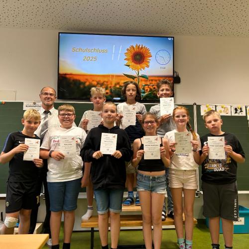 Zeugnisverteilung 2025