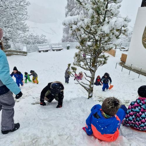 Spaß im Schnee
