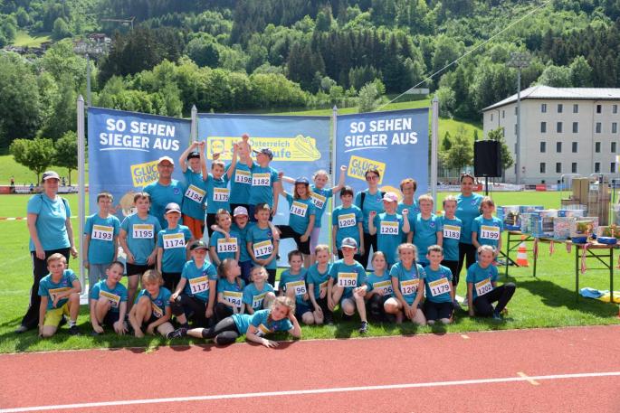 Teilnehmer der VS Wattenberg am LIDL Schullauf