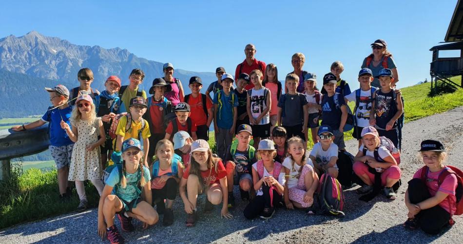 Gruppenfoto beim Frühjahrswandertag