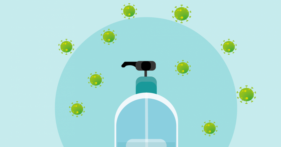 Corona-Desinfektions-Spray