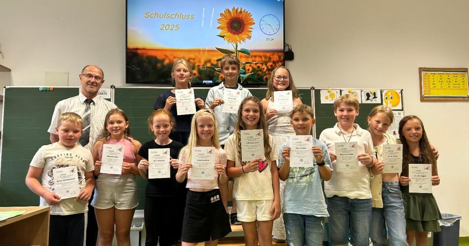 Zeugnisverteilung 2025